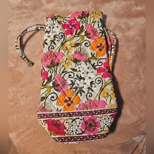 Vera Bradley Cheers to You Wine Bag